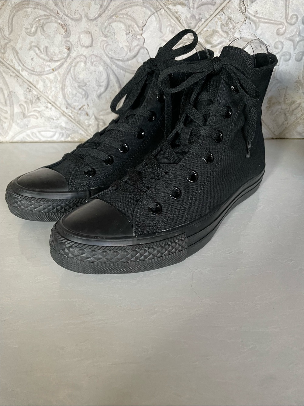 Converse Chuck Taylor All Star High ‘Black Monochrome’ - Women’s 8